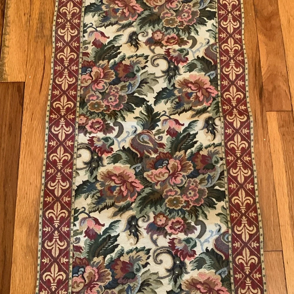 Antique table runner - Picture 3 of 13